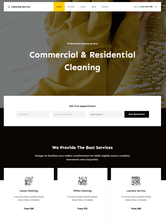 CleaningService Potrait