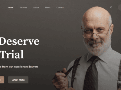 Lawyer Website Template